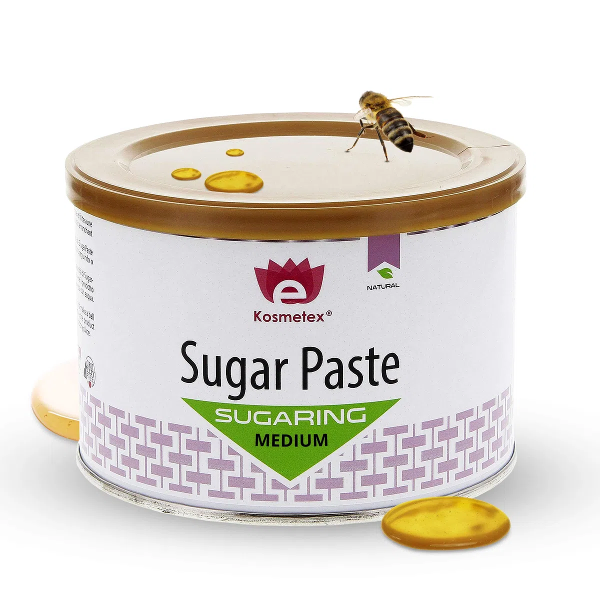 Zuckerpaste Kosmetex, Sugaring Paste | Sugar für Haarentfernung, 550g | Medium