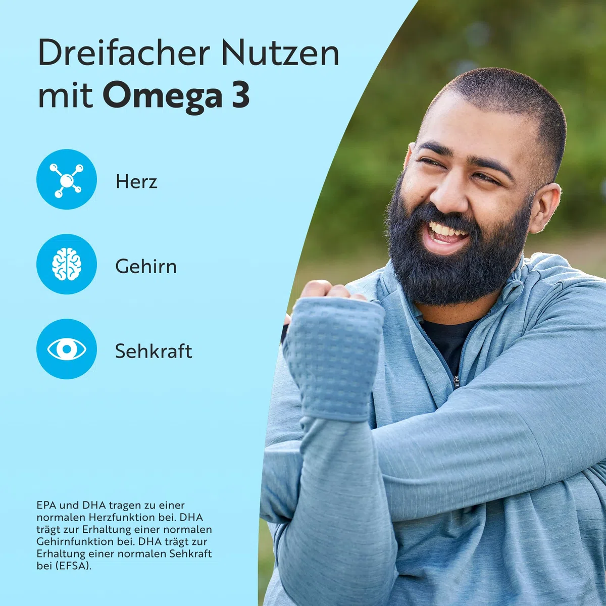 Nutravita Omega 3 Kapseln Hochdosiert 2000mg Fischöl Kapseln, 660mg EPA un 440mg DHA - 240 Weichkapseln für 4 Monate - Omega 3 EPA & DHA - Unterstützt die Gesundheit von Herz, Gehirn und Augen (EFSA)