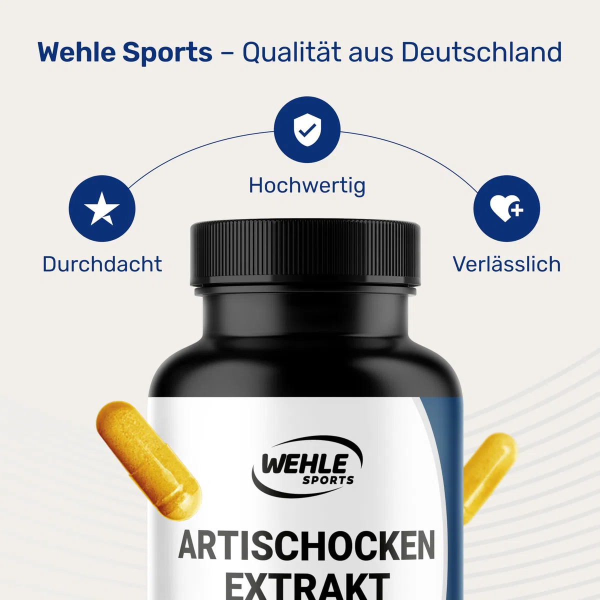 Artischockenextrakt Hochdosiert - 400 Kapseln - 2.400 mg pro Tagesdosis davon 60mg Cynarin - Artischocken Extrakt hochdosiert, Artischocke - Vegan und produziert in Deutschland