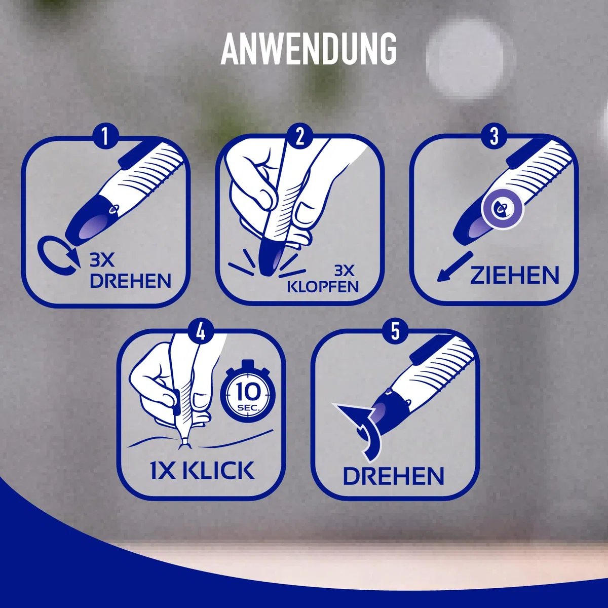 WARTNER Stift gegen Warzen - Warzenstift zur schnellen und effektiven Anwendung - Warzenbehandlung mit Trichloressigsäure - 1er Pack