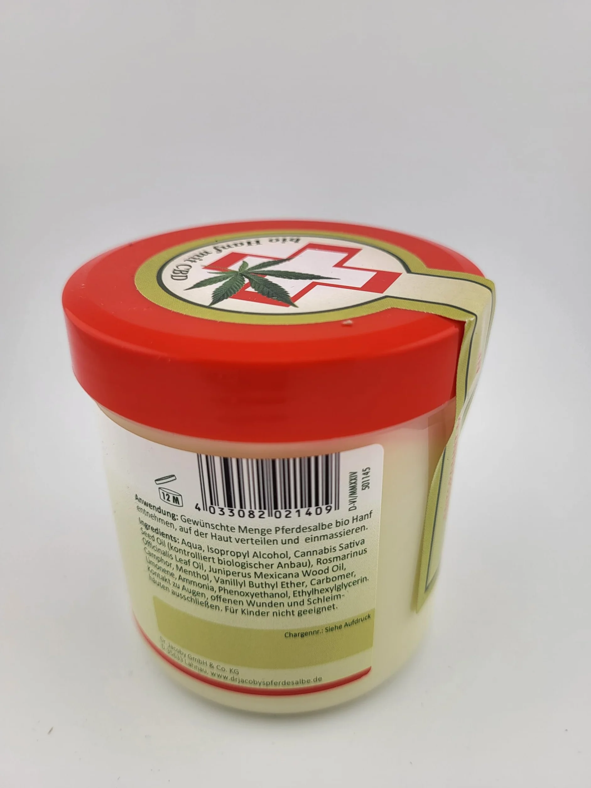 Dr. Jacoby Pferdesalbe Bio Hanf 200ml – 2er Set (2x 200ml) – Vorteilspack