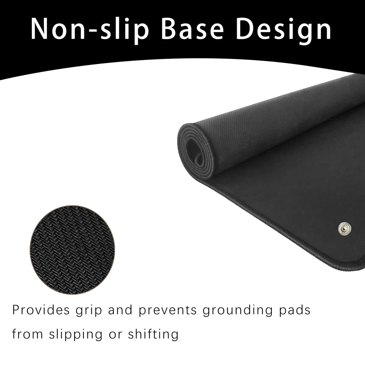 Erdungsmatte 40 * 60cm, Grounding Mat,Erdungslaken für Besseren Schlaf, Weniger Angstzustände, Schmerzen, für Unter Dem Schreibtisch, Tisch, Sofa
