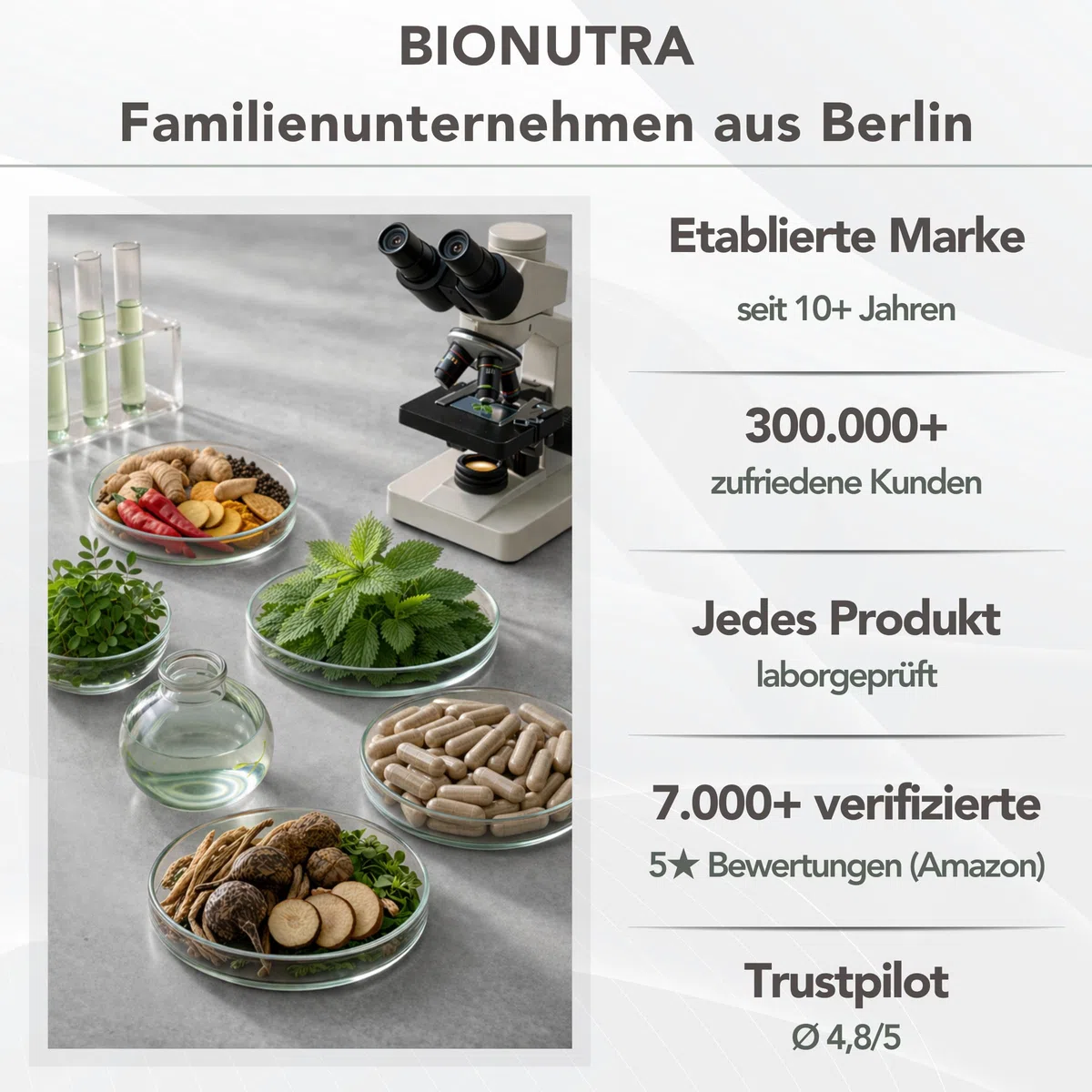 BIONUTRA Bio Triphala Kapseln, 270 Stk. à 600 mg, hochdosiert | rückstandskontrolliert, ohne Zusätze, vegan, deutsche Herstellung aus Triphala Bio Pulver, mit Amla, Haritaki und Bibhitaki