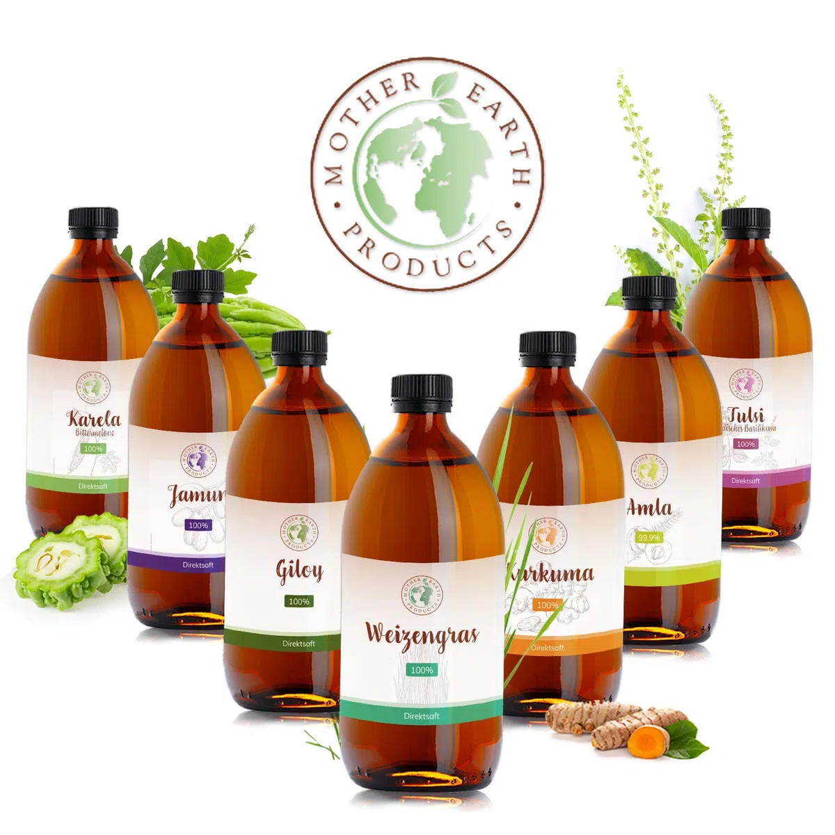 Weizengrassaft 100% Direktsaft (500ml), laborgeprüft