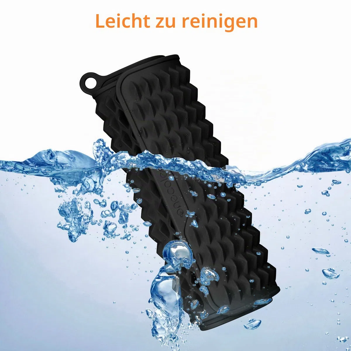Akupressur-Matte für die Fußmassage, Silikon-Fußreflexzonenmatte, Tragbare Fußmatte zur Linderung von Plantarfasziitis und Muskelentspannung