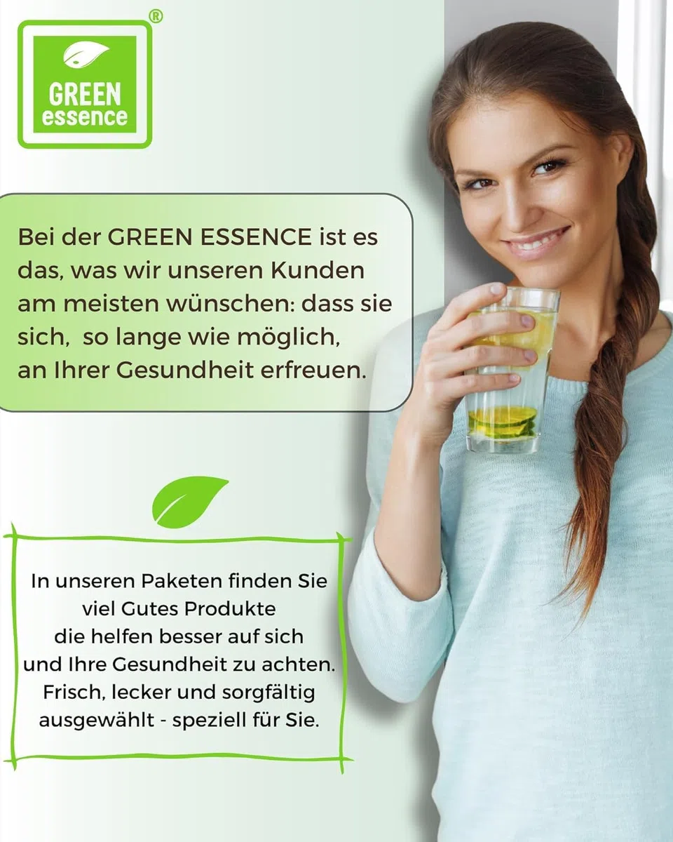 Flohsamenschalen 1 kg (2X500g) - natürliche Ballaststoffe von Green Essence - Flohsamenschalen gemahlen - vegan - Low Carb - Ballaststoffreich - ohne Zusätze - Ersatz für Mehl in Keto-Diät