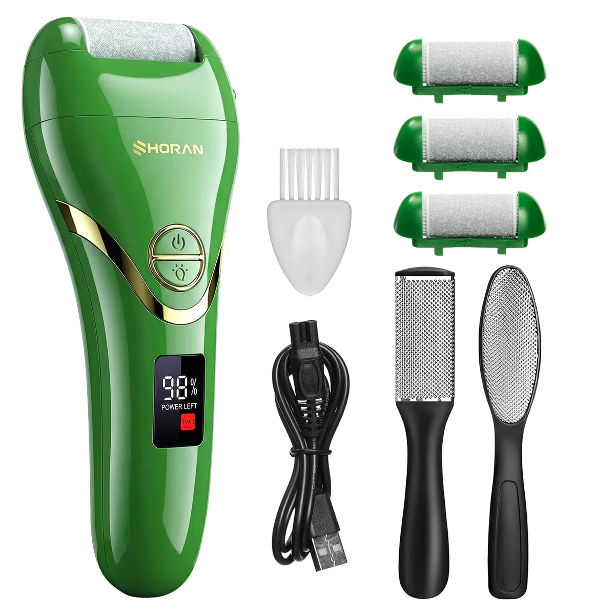 SHORAN Callus Remover, Electric Strong, Extreme Callus Removal, Rechargeable, Professional Electric Callus Remover, Foot Callus Remover for Foot Care