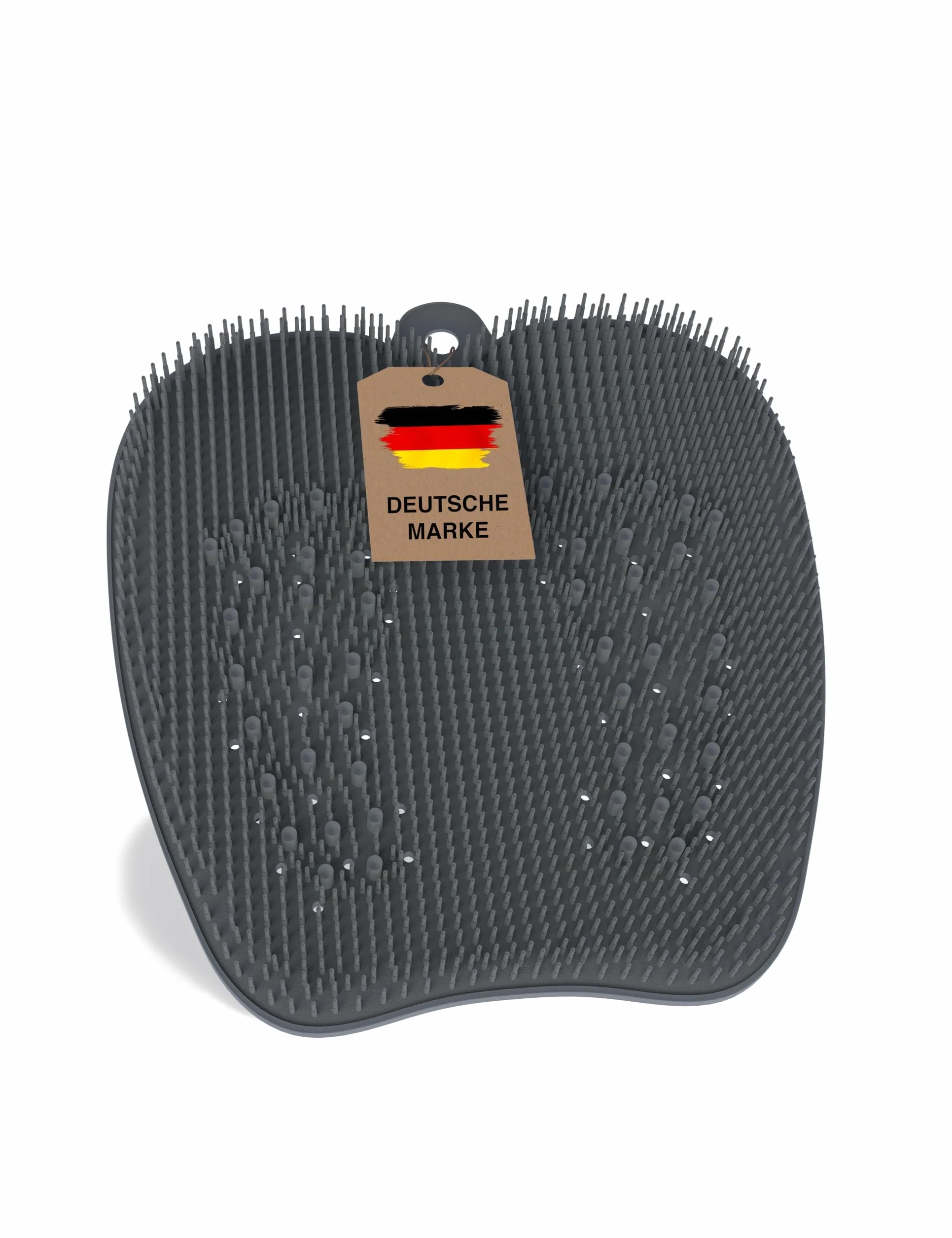 VMbathrooms Fußzauber Das Original | Rutschfeste Fußbürste für Massage & Fußreinigung | Silikon Fußwaschmatte für die Dusche | Fußschrubber mit Peeling Effekt