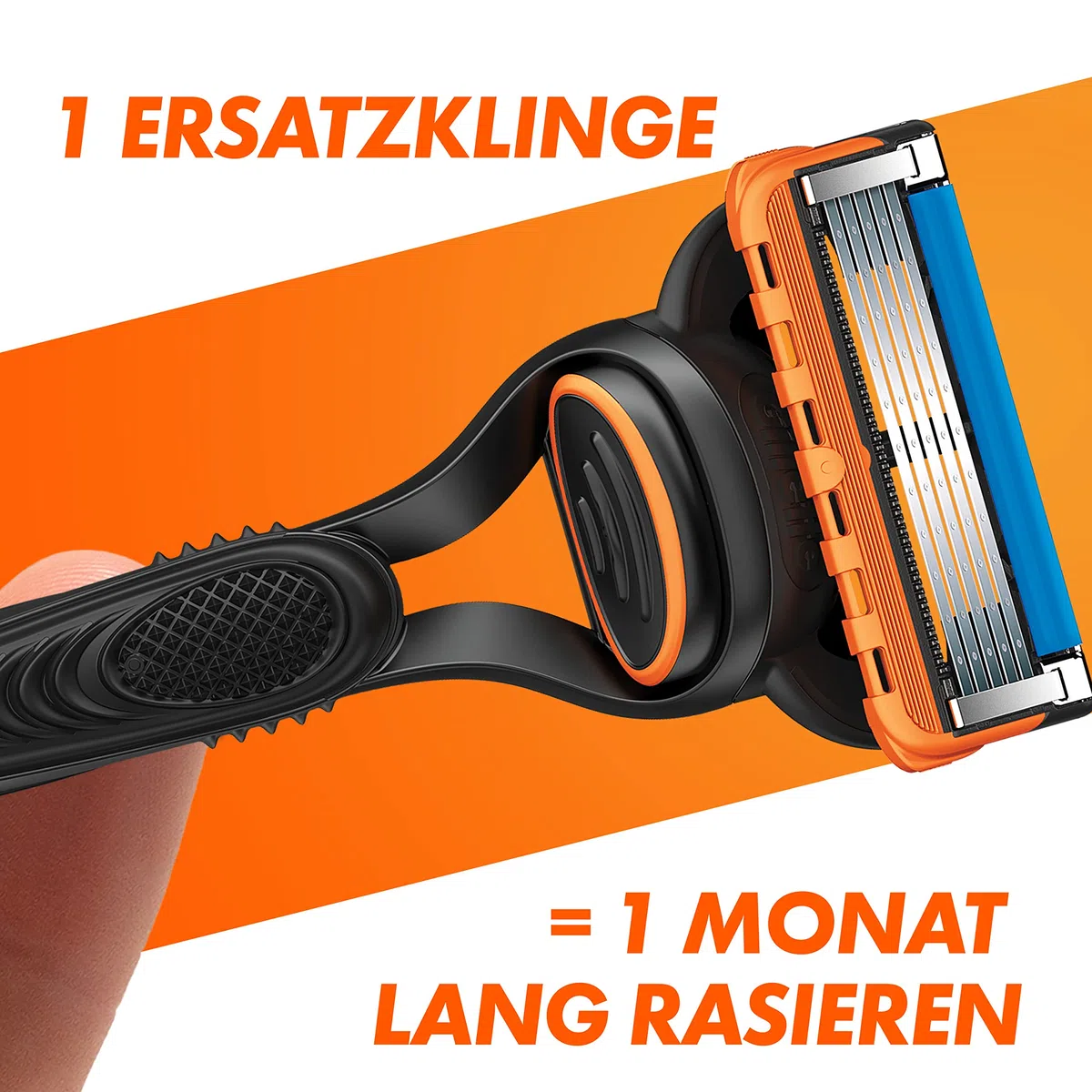 Gillette Fusion 5 Nassrasierer Herren, Geschenkset + 1 Ersatzklinge + Fusion Ultra Sensitive Rasiergel 200 ml, Geschenk für Männer