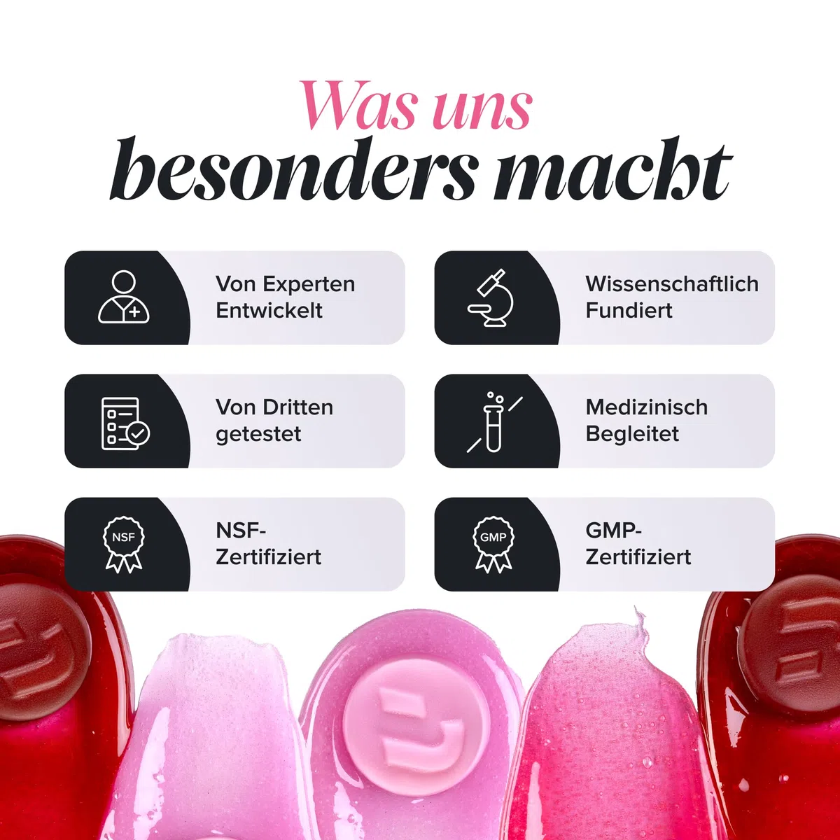 De-Blo Gummies – Verdauungsenzyme Supplement mit Bromelain, Inulin, Pfefferminze, Ingwer & Probiotika für die Darmgesundheit, Apfelessig – Glutenfrei & Vegan – 60 Gummis – Novomins