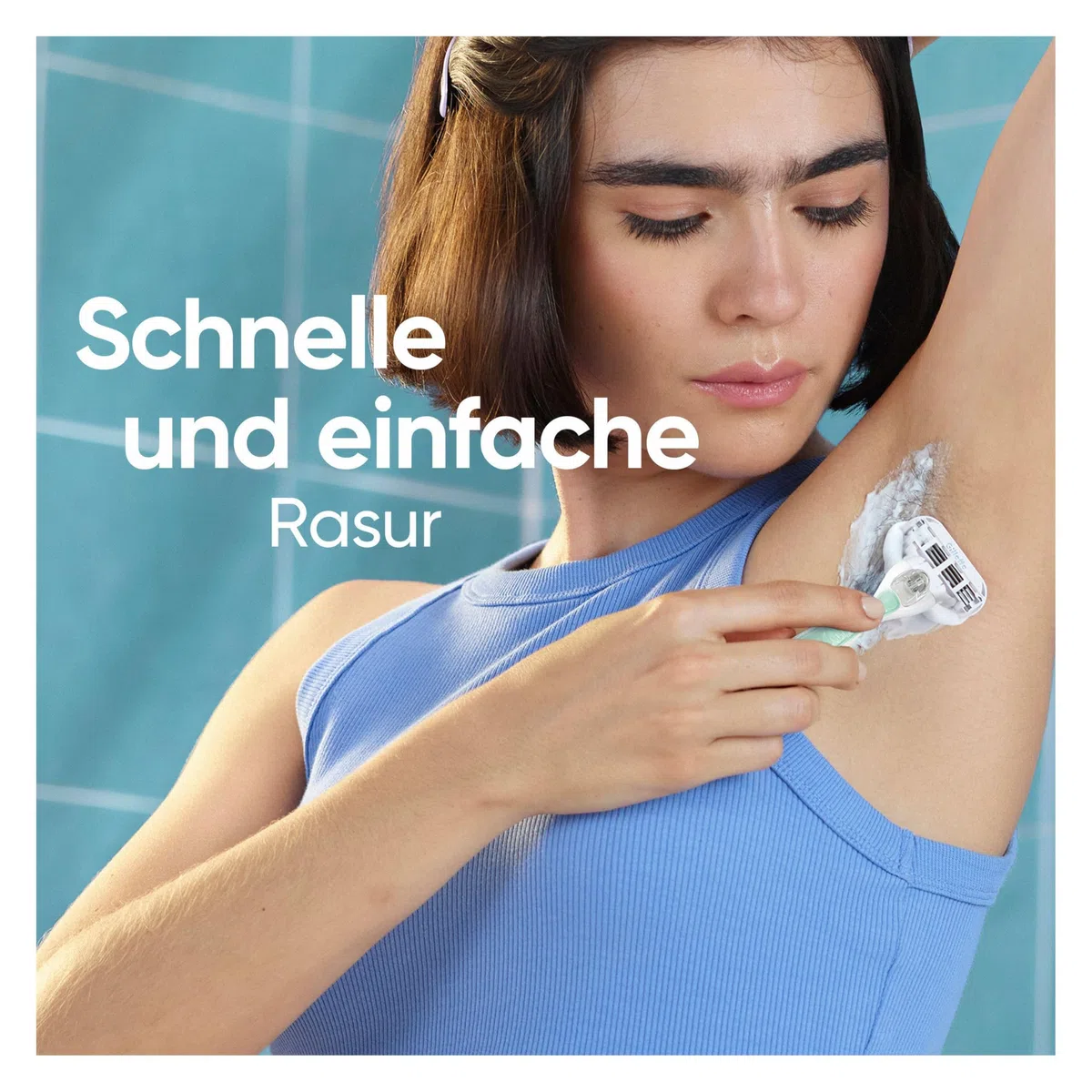 Gillette Venus Smooth Sensitive Rasierklingen Damen, 8 Original Ersatzklingen für Damenrasierer mit 3 Klingen Für Eine Gründliche Rasur