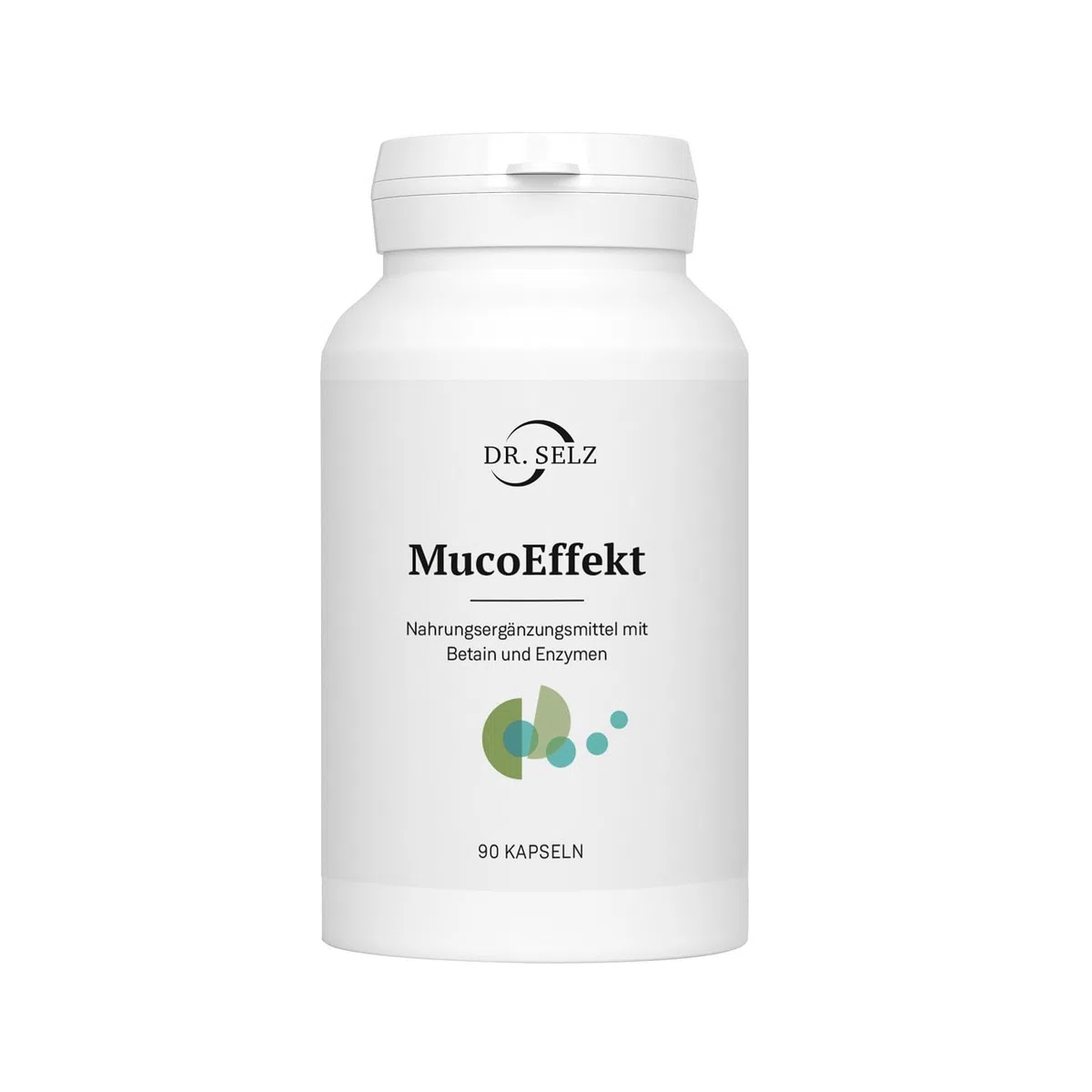 Dr. Selz MucoEffekt Kapseln zur Eiweiß- und Fettverdauung mit Protease, Lipase und Betain-HCl, laborgeprüft, 100% vegan, Premiumqualität