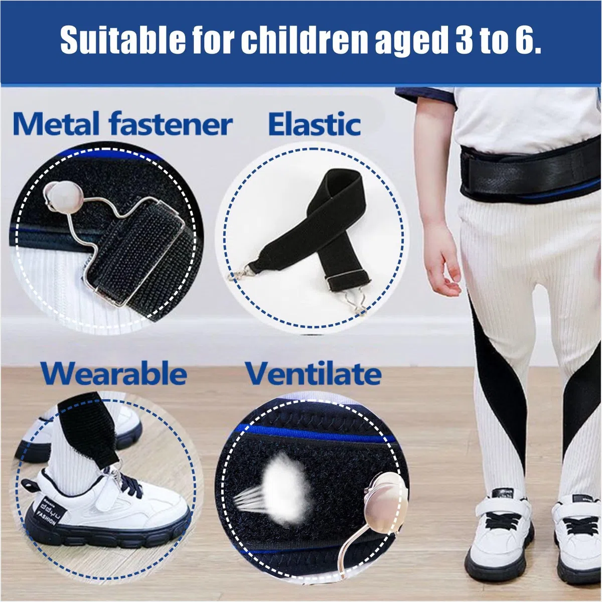 O/X Art Beinkorrekturgürtel für Kinder-Beinhaltungskorrekturband, pädiatrische orthopädische Richtbandage