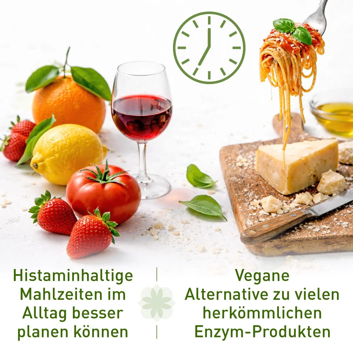 MADENA DAO pur, 120 Kapseln mit Diaminoxidase DAO Enzym hochdosiert aus Erbsensprossen, 100.000 HDU pro Kapsel, vegan und laktosefrei, ideal in Kombination mit MADENA HistaVital & HistaEx