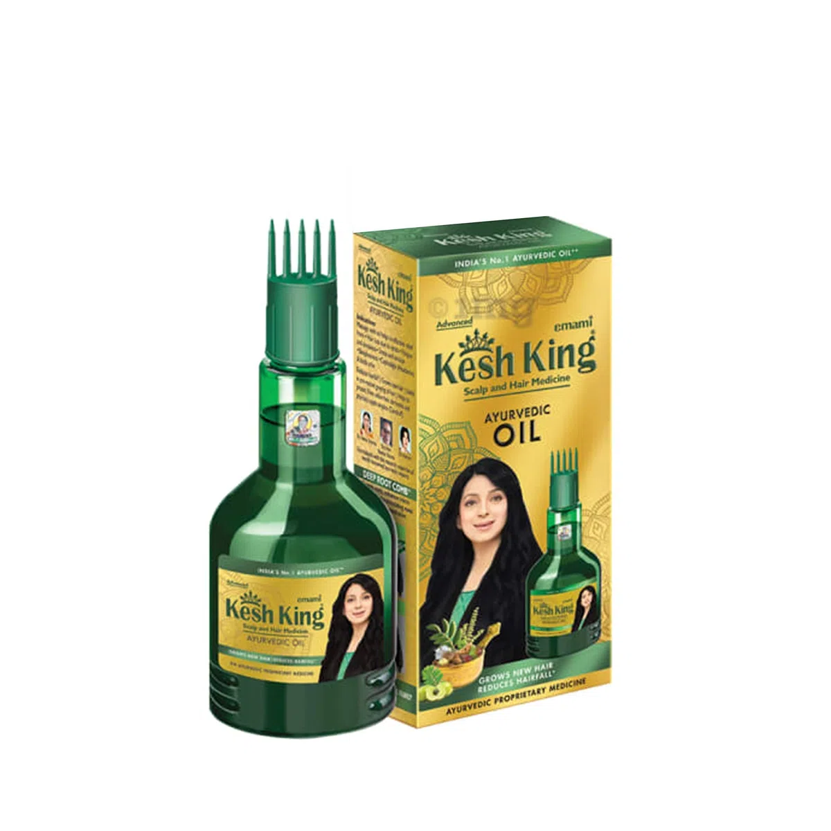 Emami Kesh King, pflanzliches und natürliches Haaröl, 300 ml