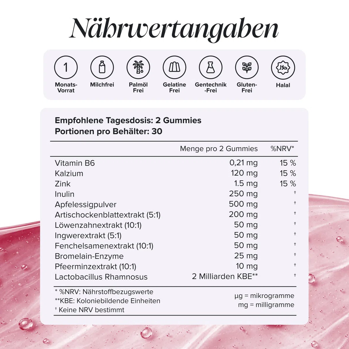 De-Blo Gummies – Verdauungsenzyme Supplement mit Bromelain, Inulin, Pfefferminze, Ingwer & Probiotika für die Darmgesundheit, Apfelessig – Glutenfrei & Vegan – 60 Gummis – Novomins