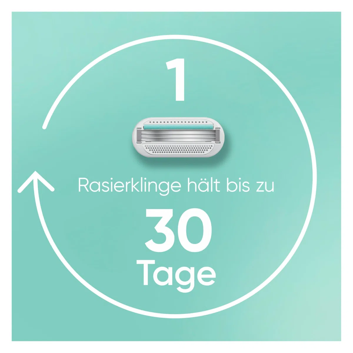 Gillette Venus Smooth Sensitive Rasierklingen Damen, 8 Original Ersatzklingen für Damenrasierer mit 3 Klingen Für Eine Gründliche Rasur