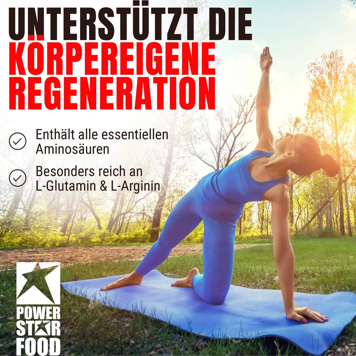 Powerstar SOY 90+ | 1kg Soja-Protein-Isolat ohne Zucker-Zusatz | Made in Germany | Gentechnisch unverändert | 1000g Pflanzliches Eiweiß-Pulver mit 93% Protein i.Tr. | Vegan & laktosefrei | Vanilla