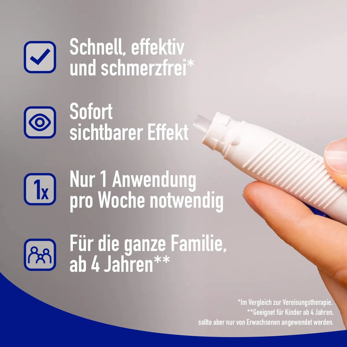 WARTNER Stift gegen Warzen - Warzenstift zur schnellen und effektiven Anwendung - Warzenbehandlung mit Trichloressigsäure - 1er Pack