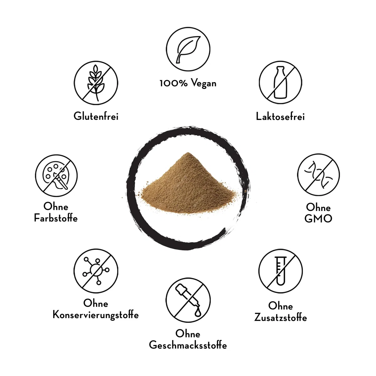 100g Weihrauch Extrakt Pulver – ohne Zusatzstoffe – Boswellia Serrata, hochdosiert naturrein vegan