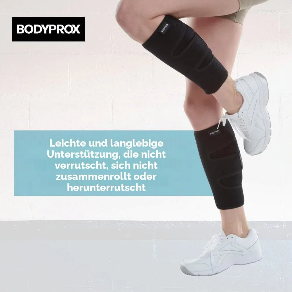 Bodyprox Verstellbare Schienbein-Kompresse, auch als Wadenbandage einsetzbar