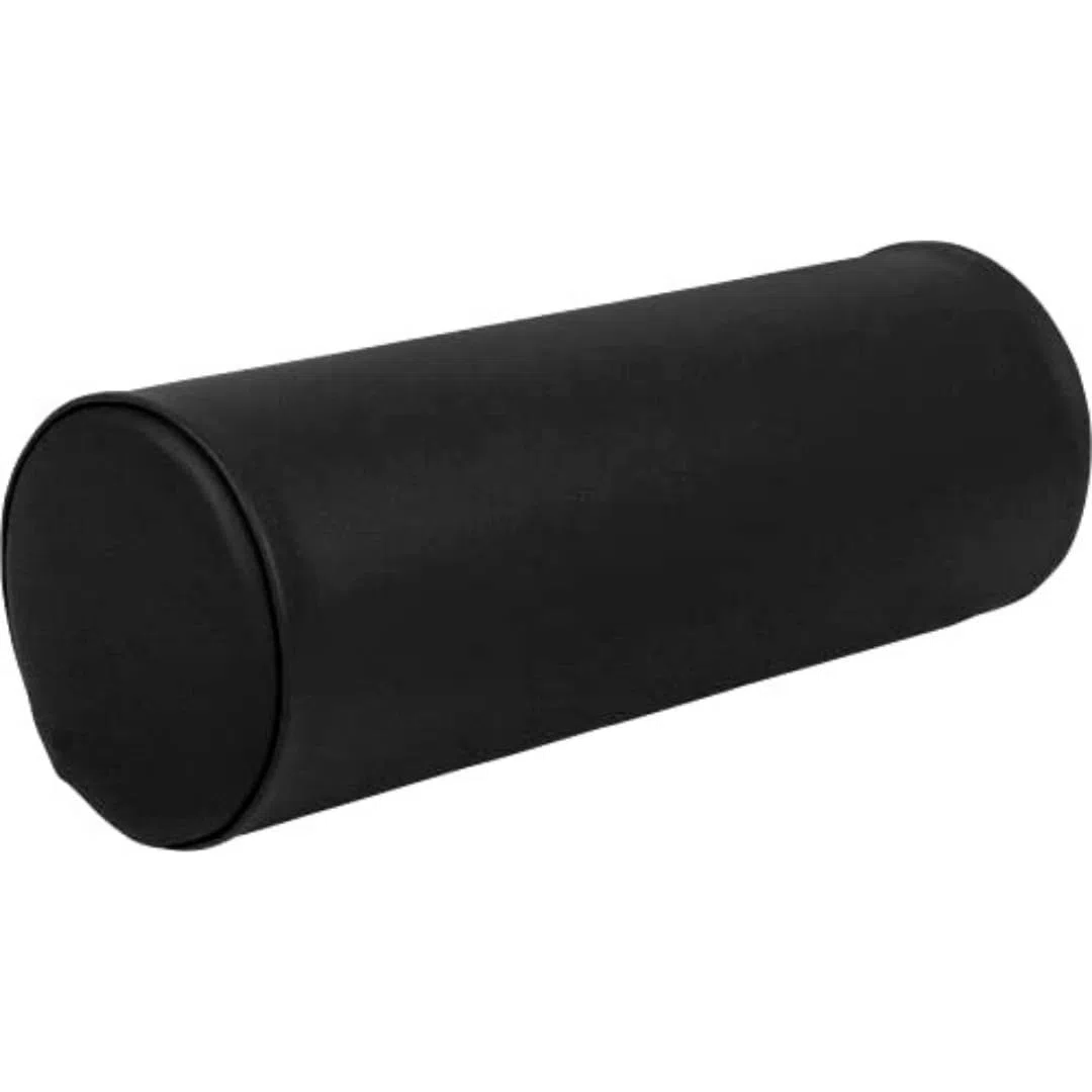 ATC Handels GmbH Lagerungsrolle mit Kunstlederbezug mit qualitativem Ether-Schaum - Länge: 40cm - in 3 verschiedenen Durchmesser und 5 Entlastungsrolle (schwarz, 40 x 10cm)