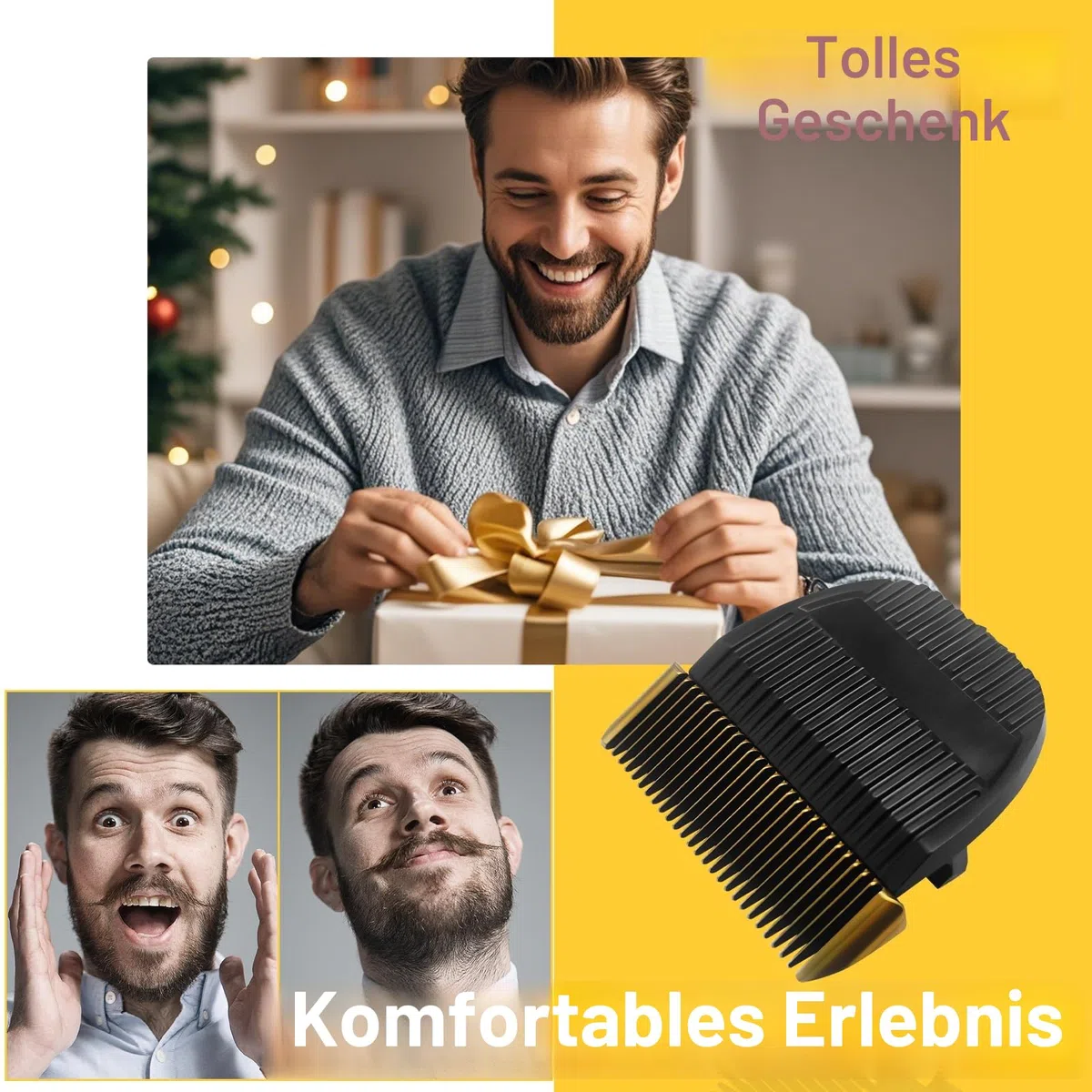 Ersatzklinge für Panasonic Haarschneider WER9902, kompatibel mit ER-GP80 ER1611 ER1512 ER1511 ER1510 ER1610 ER160 ER153 ER152 ER151 (1 Stück)