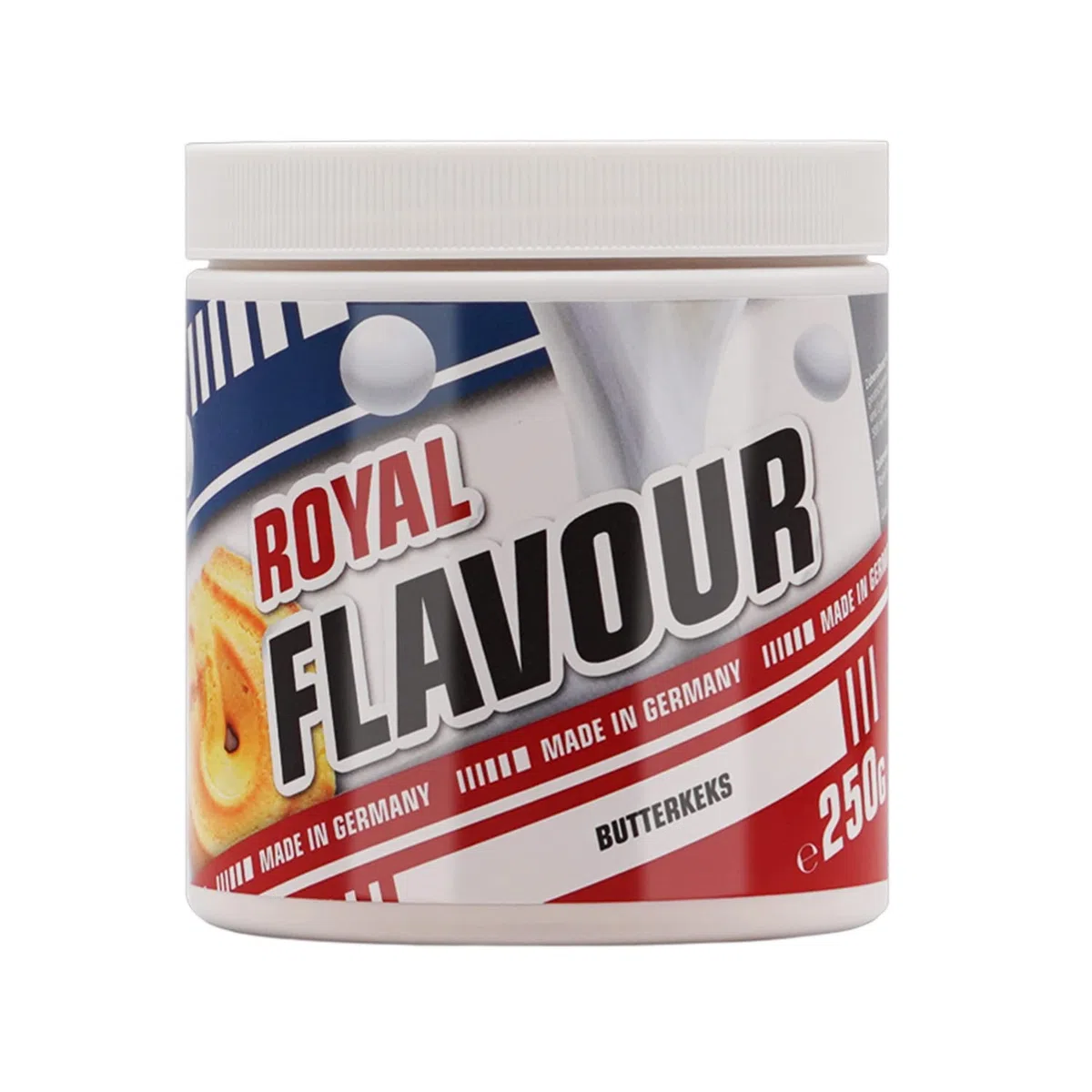 Royal Flavour, Aromapulver, 250g Dose, Butterkeks