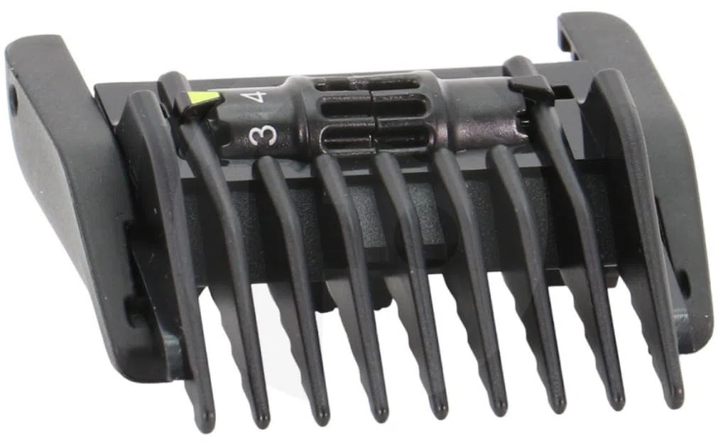 1 mm bis 5 mm verstellbarer Schneideaufsatz 5in1 kompatibel mit Philips OneBlade Rasierer QP6505, QP6510, QP6520, QP6530, QP6541, QP6550, QP6551.