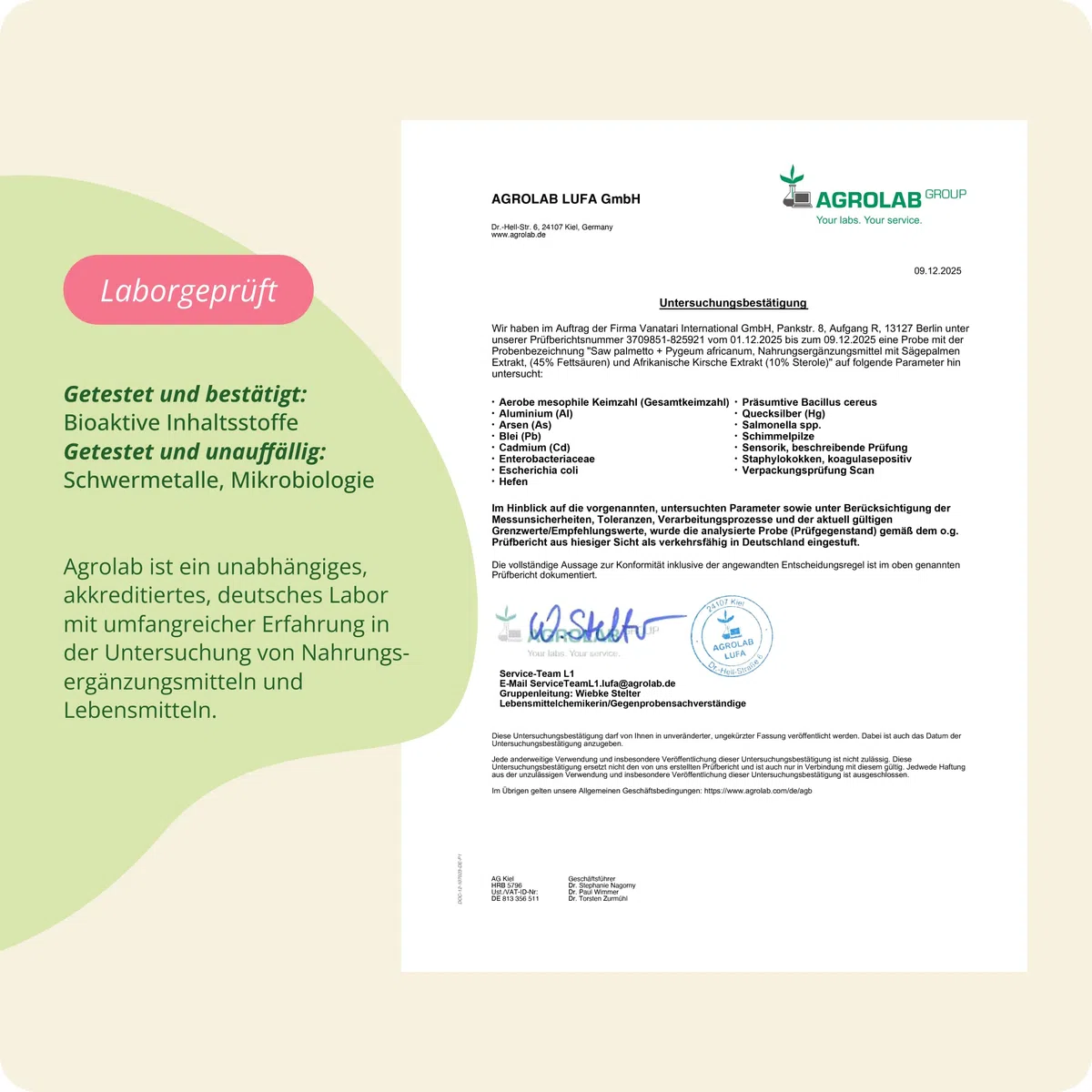 Sägepalme + Pygeum Africanum Vegavero | 500 mg Sägepalmenextrakt (20:1) & 200 mg Pygeum Extrakt (2:1) | 45% Fettsäuren & 10% Sterole | Vegan - Ohne Zusätze | 90 Kapseln