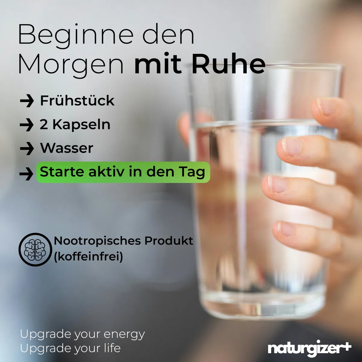 Ashwagandha KSM-66 mit L-Theanin und Magnesiumbisglycinat | 3-in-1-Komplexformel für deine tägliche Wellness-Routine | Hohe Reinheit | 120 vegane Kapseln | Naturgizer+