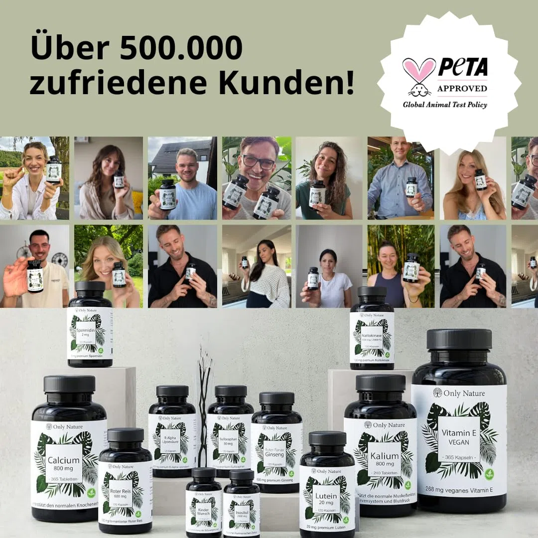 Only Nature Sägepalmenextrakt 500 mg - 180 Prosta Kapseln - Natürlich & Wirksam - in Deutschland produziert & Laborgeprüft - Sägepalme Prostata Kapseln