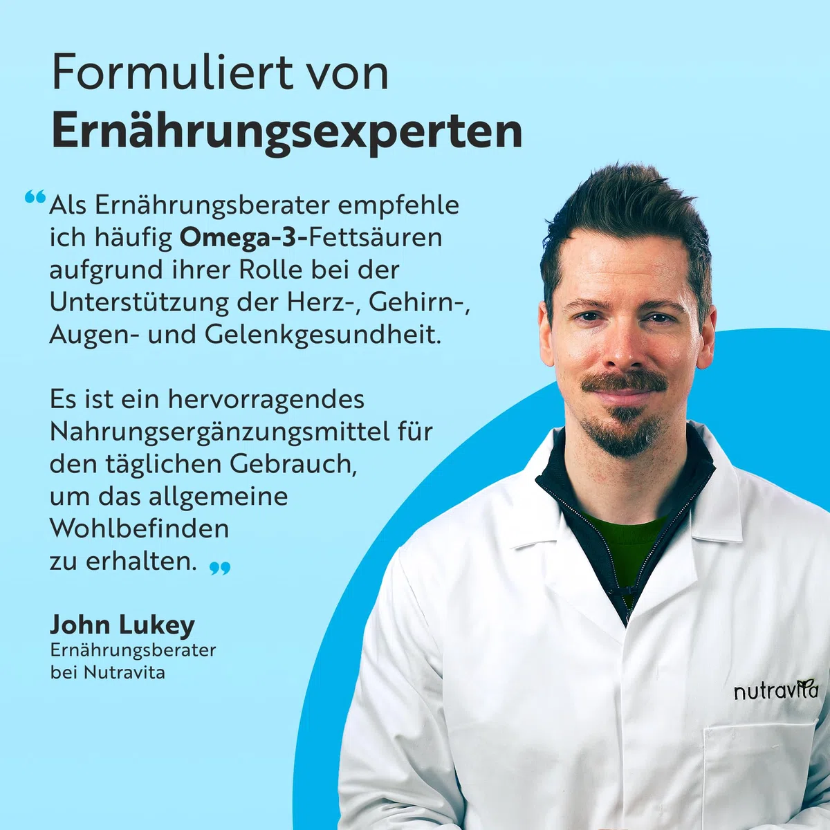 Nutravita Omega 3 Kapseln Hochdosiert 2000mg Fischöl Kapseln, 660mg EPA un 440mg DHA - 240 Weichkapseln für 4 Monate - Omega 3 EPA & DHA - Unterstützt die Gesundheit von Herz, Gehirn und Augen (EFSA)